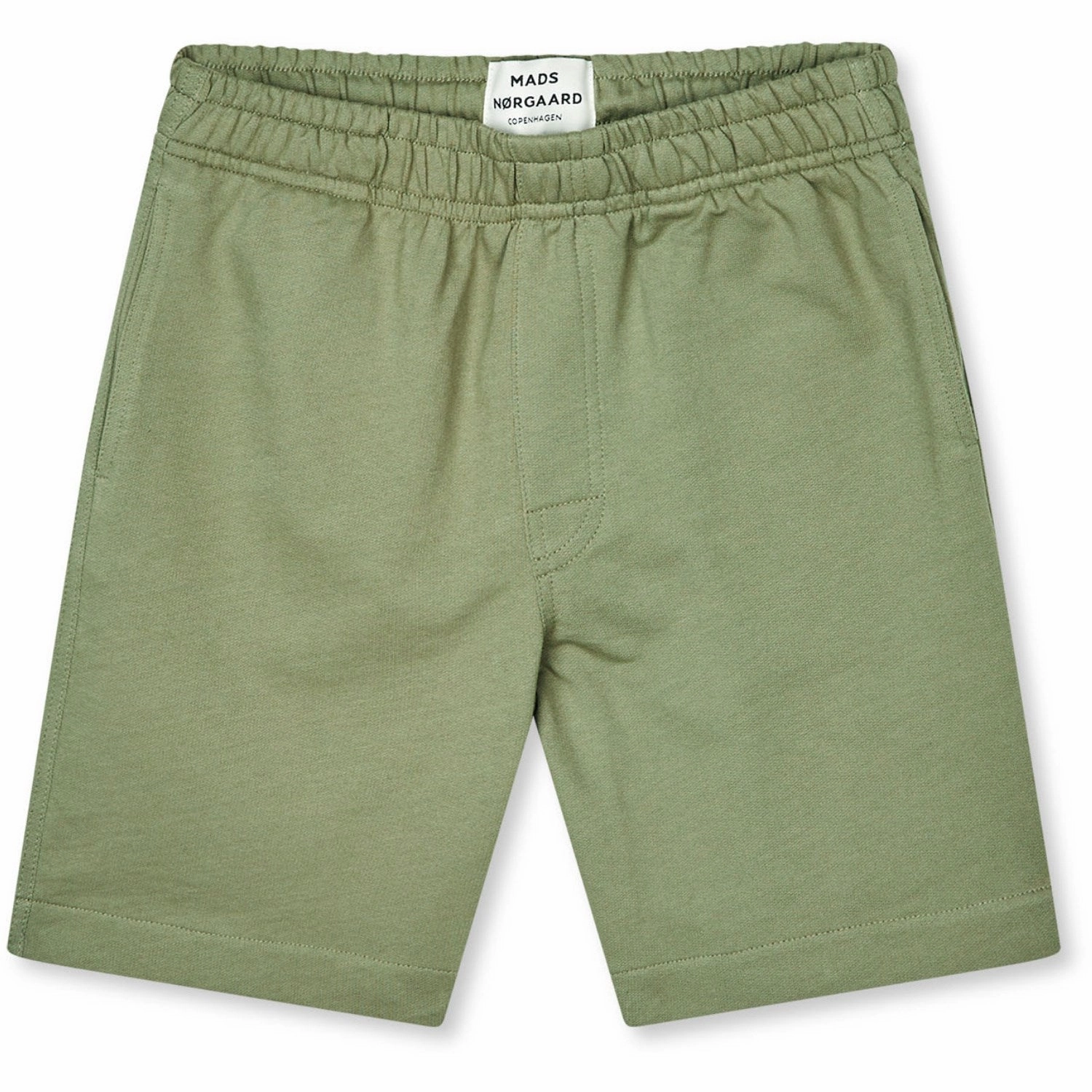 Mads N?rgaard Oil Green Light Terry Seano Shorts Compression Support Layer ethnic style