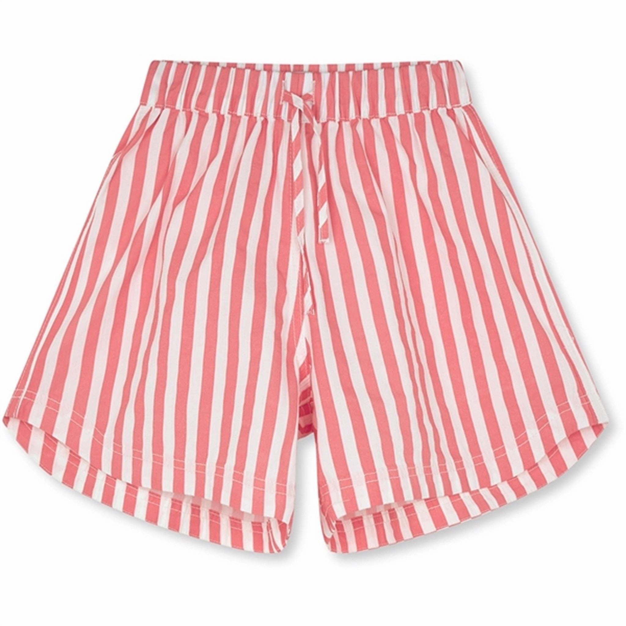 Stretch Fabric Mads N?rgaard Sacky Pio Shorts White Alyssum/Shell Pink