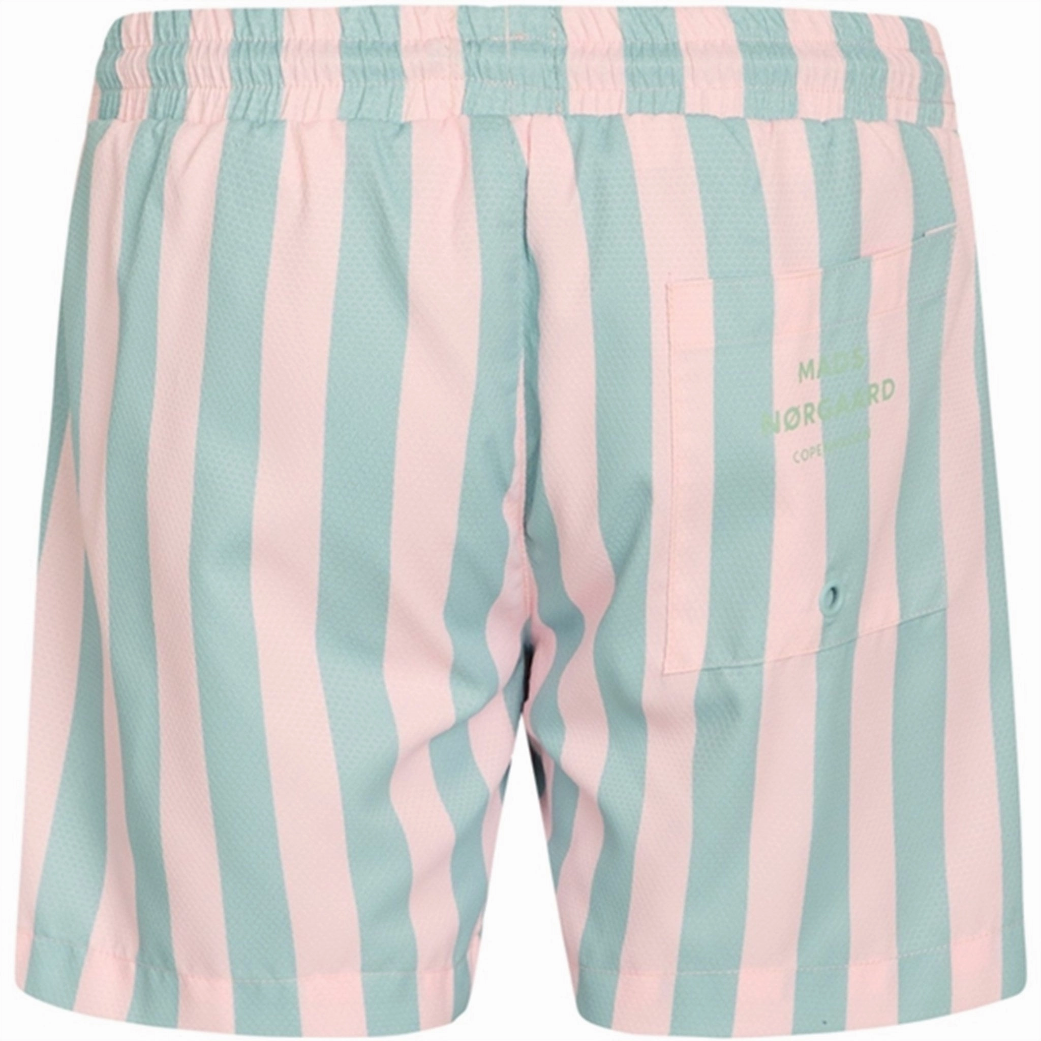 Mads N?rgaard Sea Sandrino Stripe Shorts Dewkist/Blushing Bride Secure Closure System