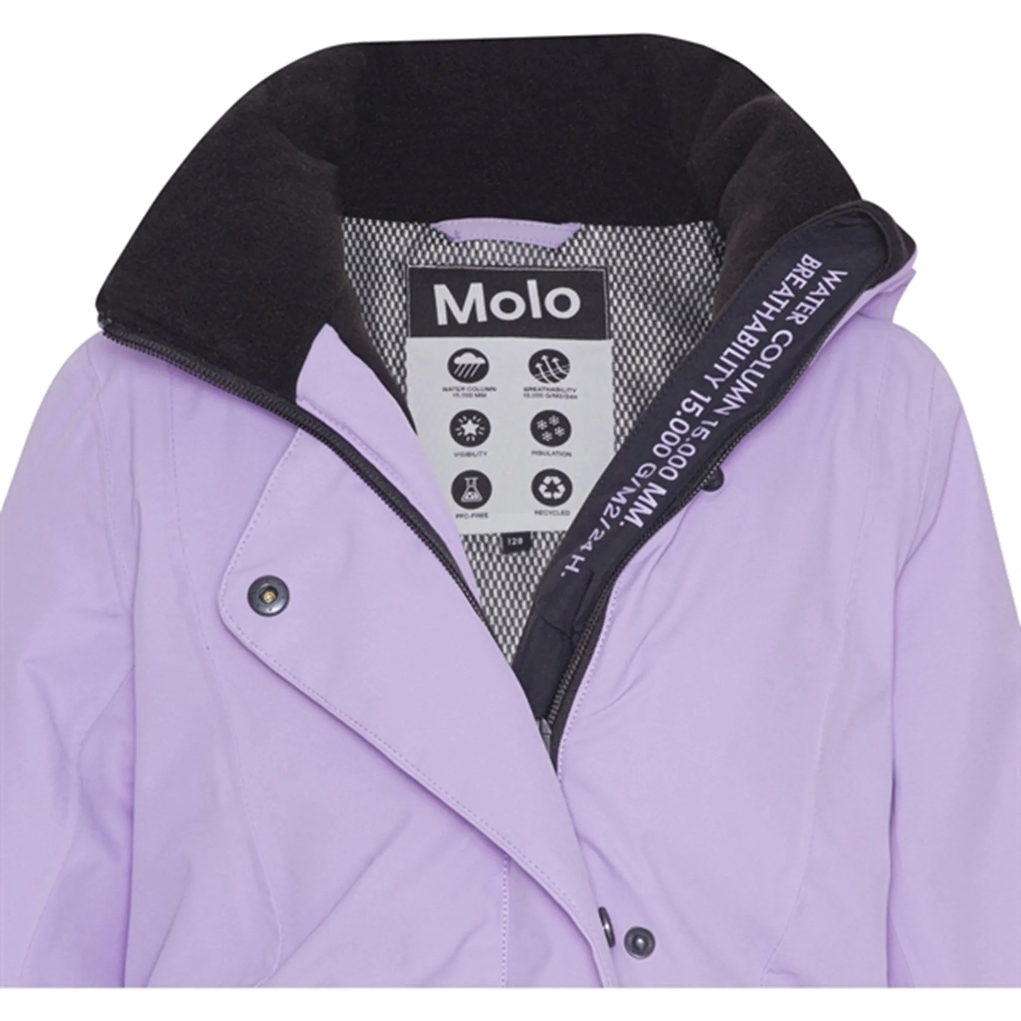 Jog Paper Molo Violet Sky Pearson Jacket