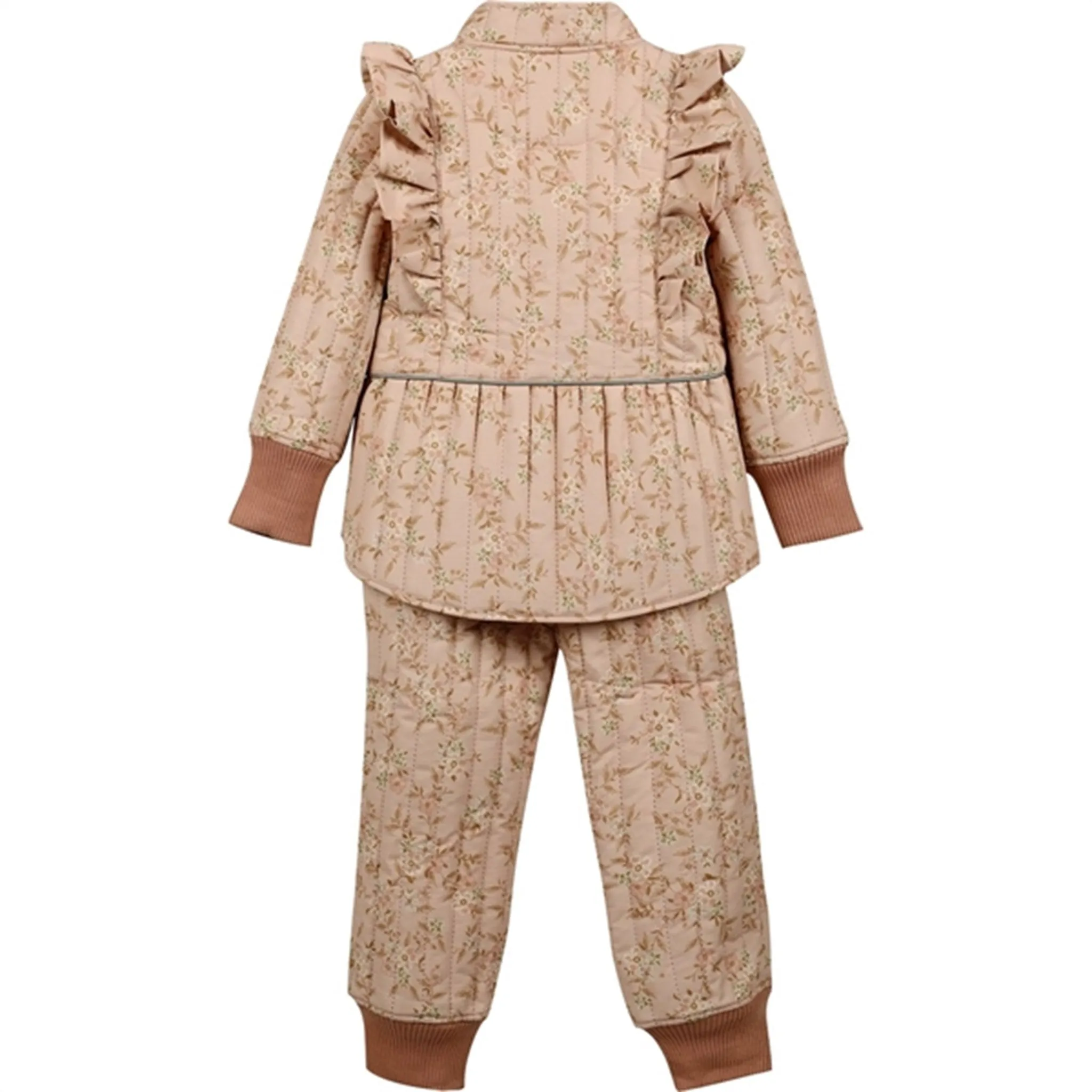 En Fant Thermal Set AOP Misty Rose Zip-Closure