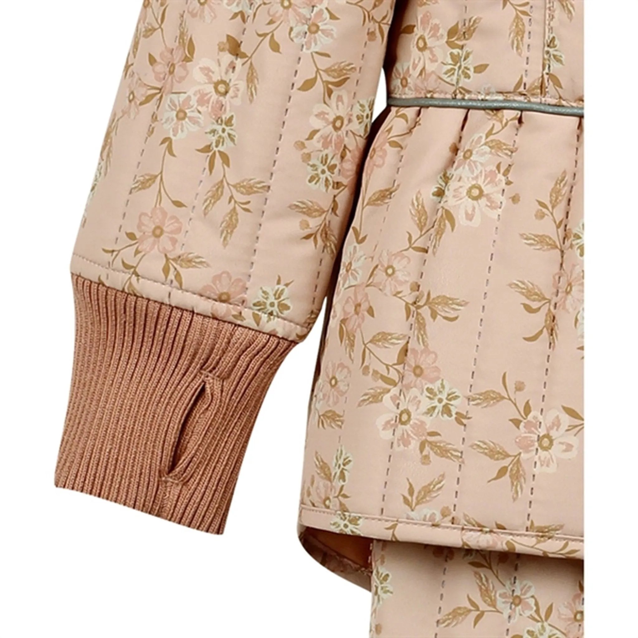 Vintage-inspired shirt En Fant Thermal Set AOP Misty Rose