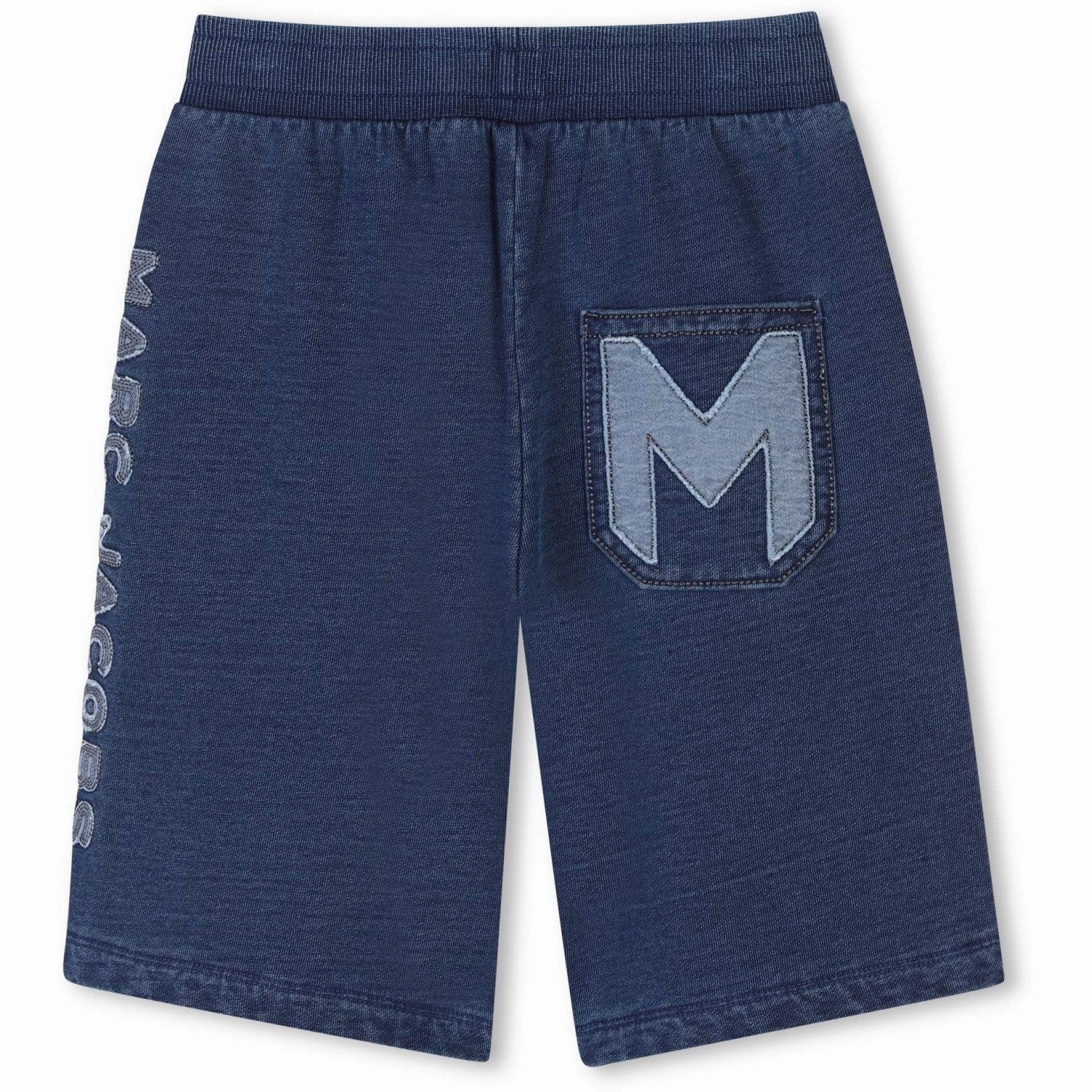 Marc Jacobs Denim Blue Bermuda Shorts Breathable Liner No Ride Up Silicone Grip