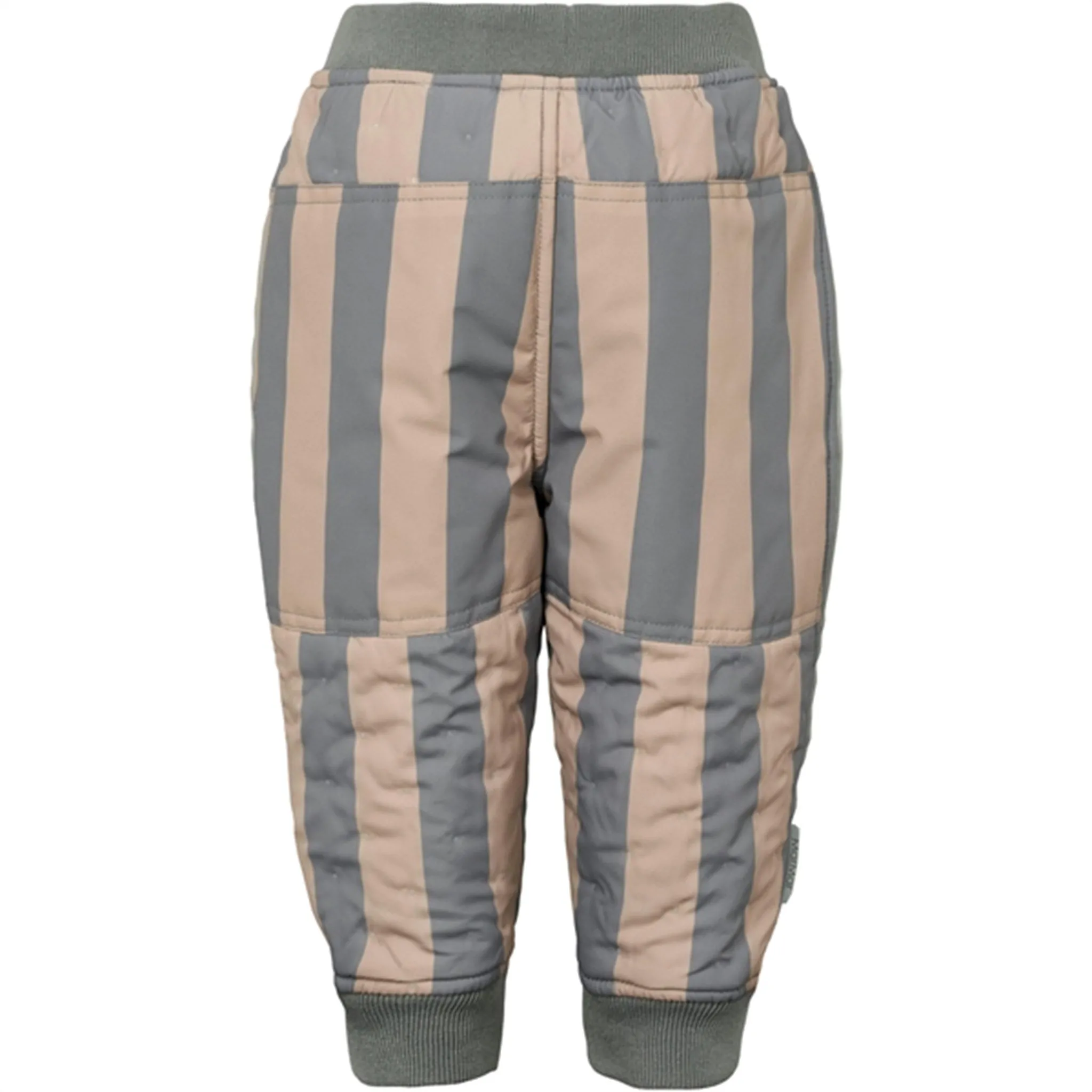 MarMar Alpaca Stripe Odin Thermo Pants Piped-Edge Effortless Street Style