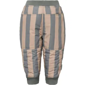MarMar Alpaca Stripe Odin Thermo Pants Piped-Edge Effortless Street Style
