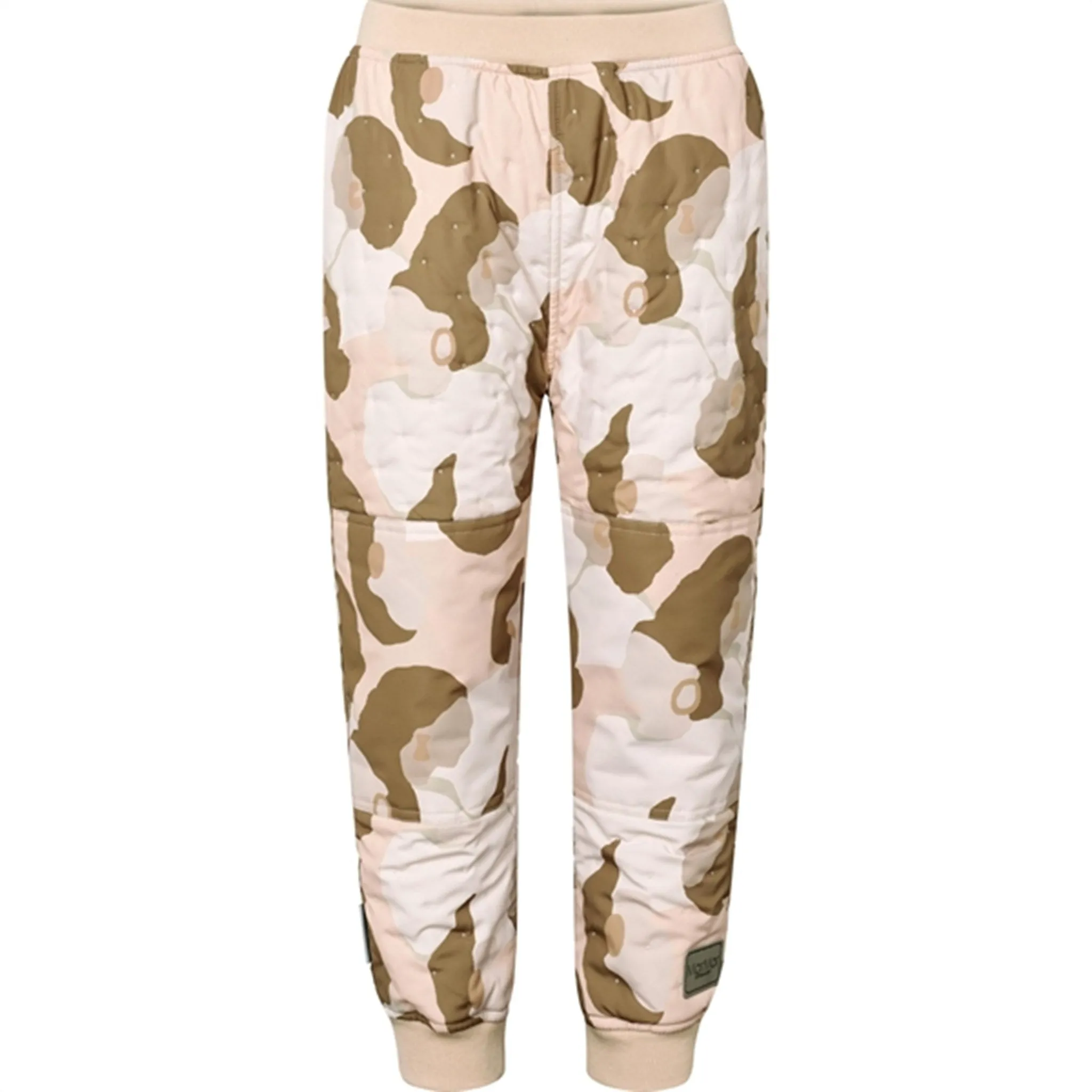 Interchangeable-Detail Stain-Resistant MarMar Beige Rose Girls Odin Thermo Pants