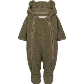 MarMar Bonded Teddy Olive Leaf Robert B Suit All Purpose