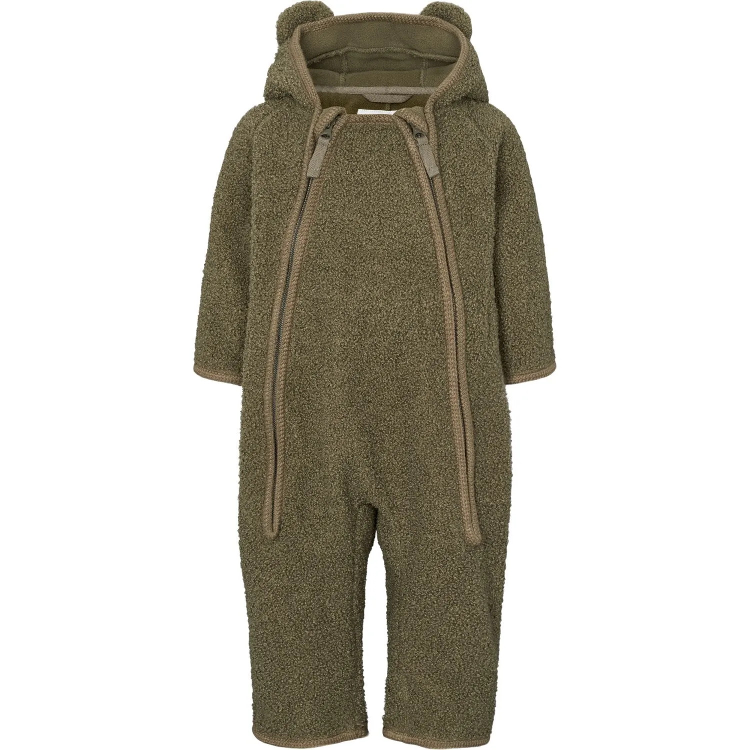 Mountain Trek PreShrunk Material MarMar Bonded Teddy Olive Leaf Robert Suit
