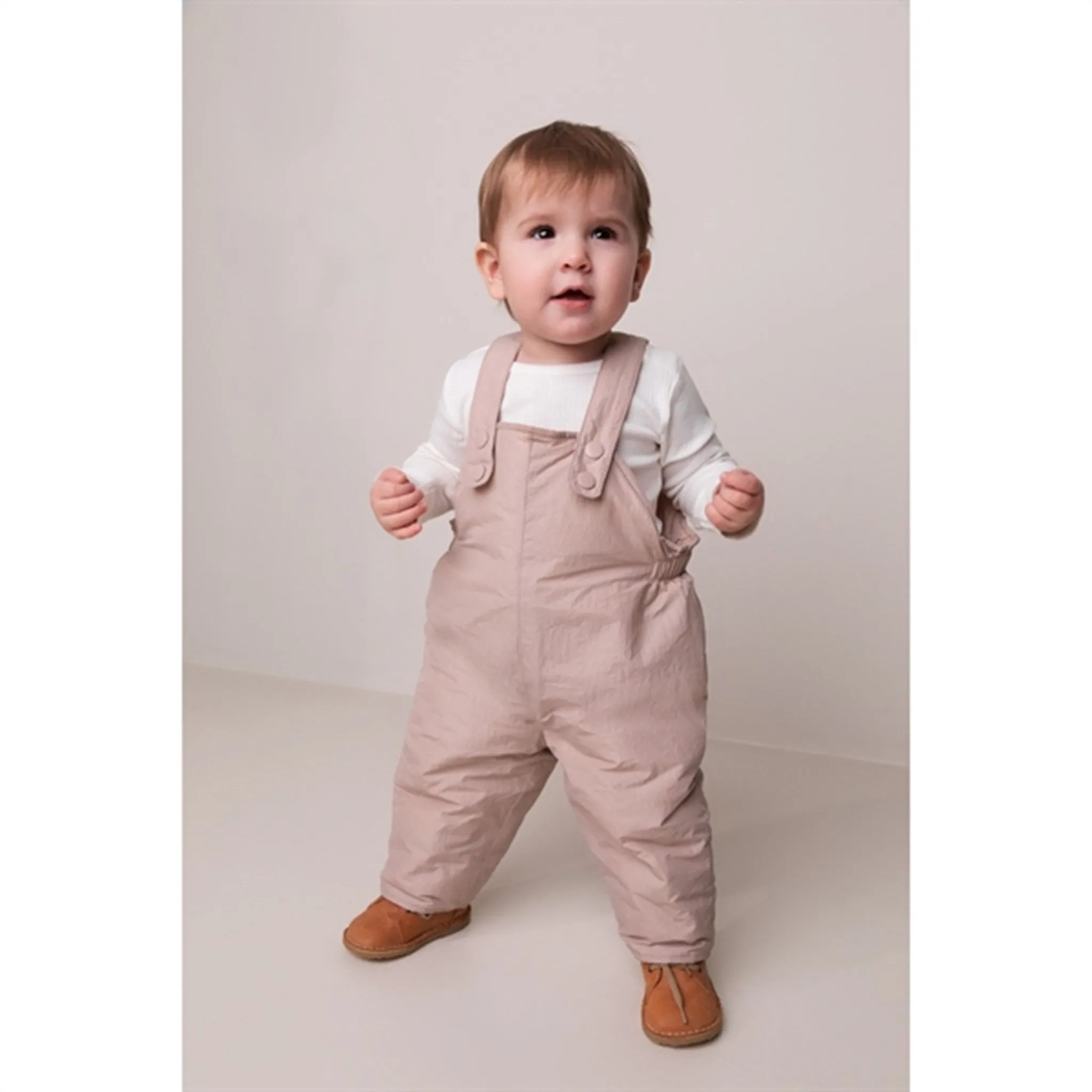 MarMar Faded Rose Olvig Thermo Pants Rid?? Wide-leg cut