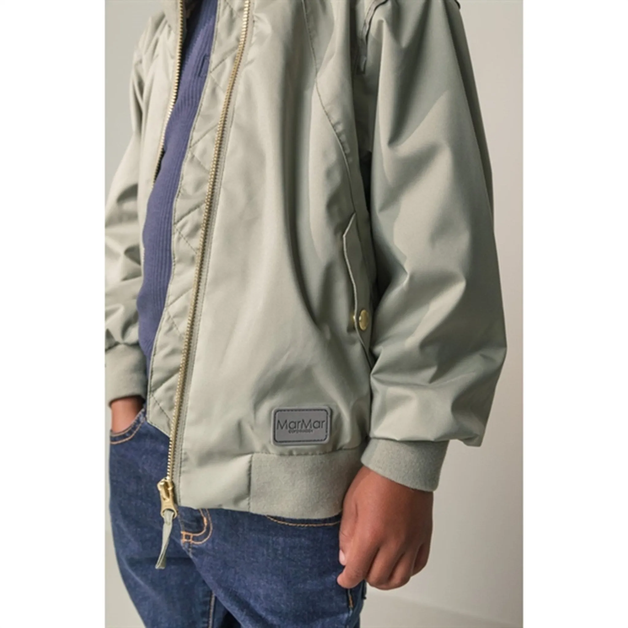 MarMar Jacket Ove Sage Incense Technical Summer Outerwear Durable Stitching