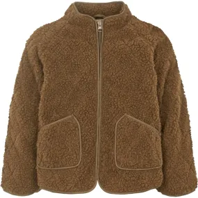 Comfy Layer Camp Friendly MarMar Jerry Teddybear Fleece Jacket Bark
