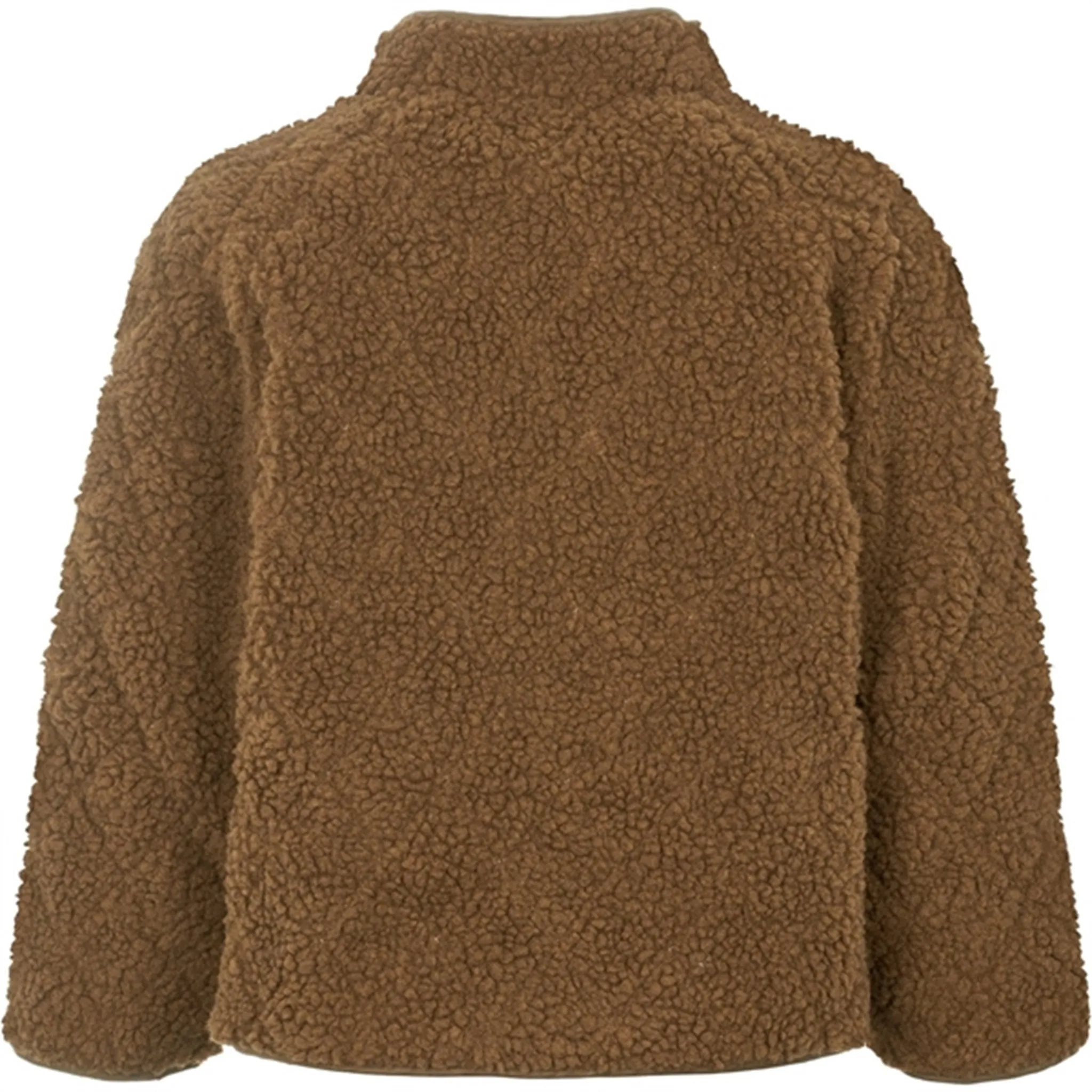 Brushed Finish MarMar Jerry Teddybear Fleece Jacket Bark