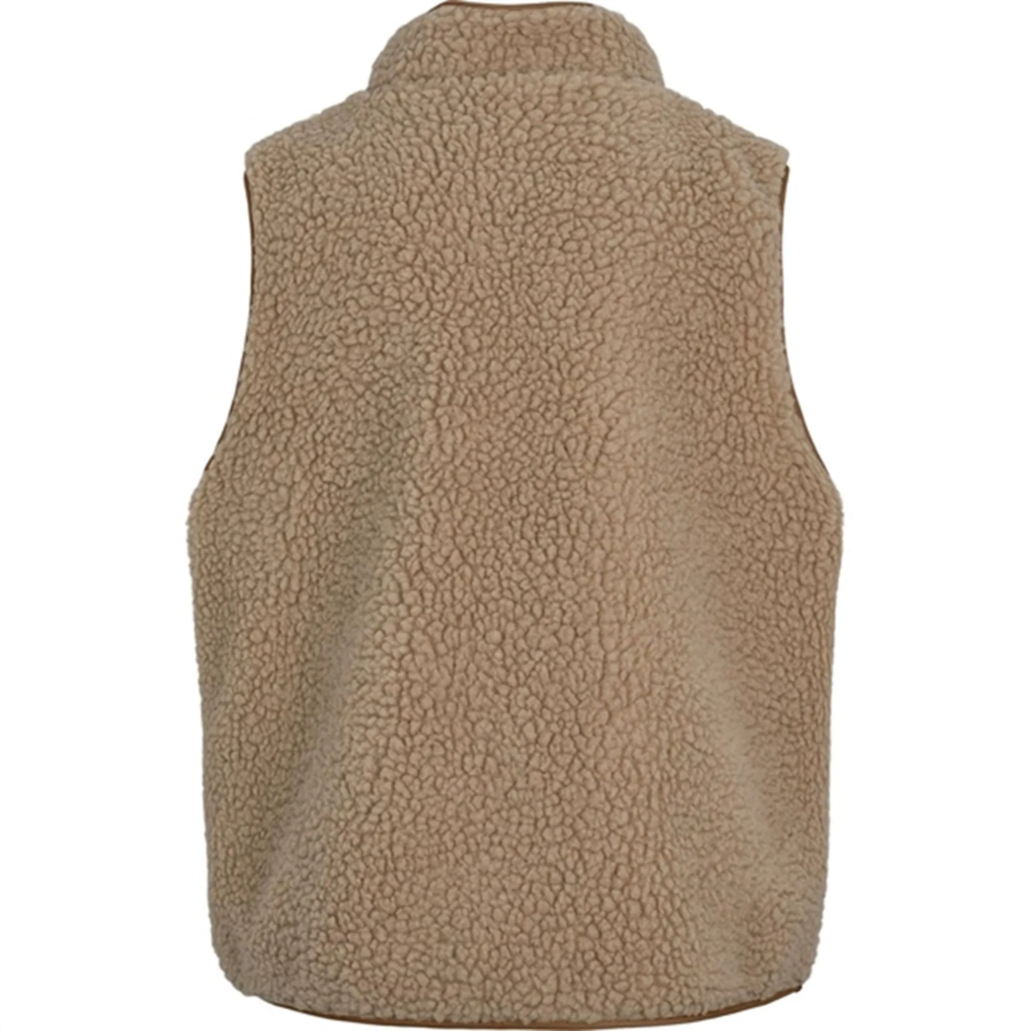 MarMar Joby Teddybear Fleece Vest Sandstone Essential Layer Breathable wear