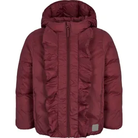 Magnetic-Closure Elegant event blouse MarMar Light Puffer Deep Ruby Ordelina Jacket