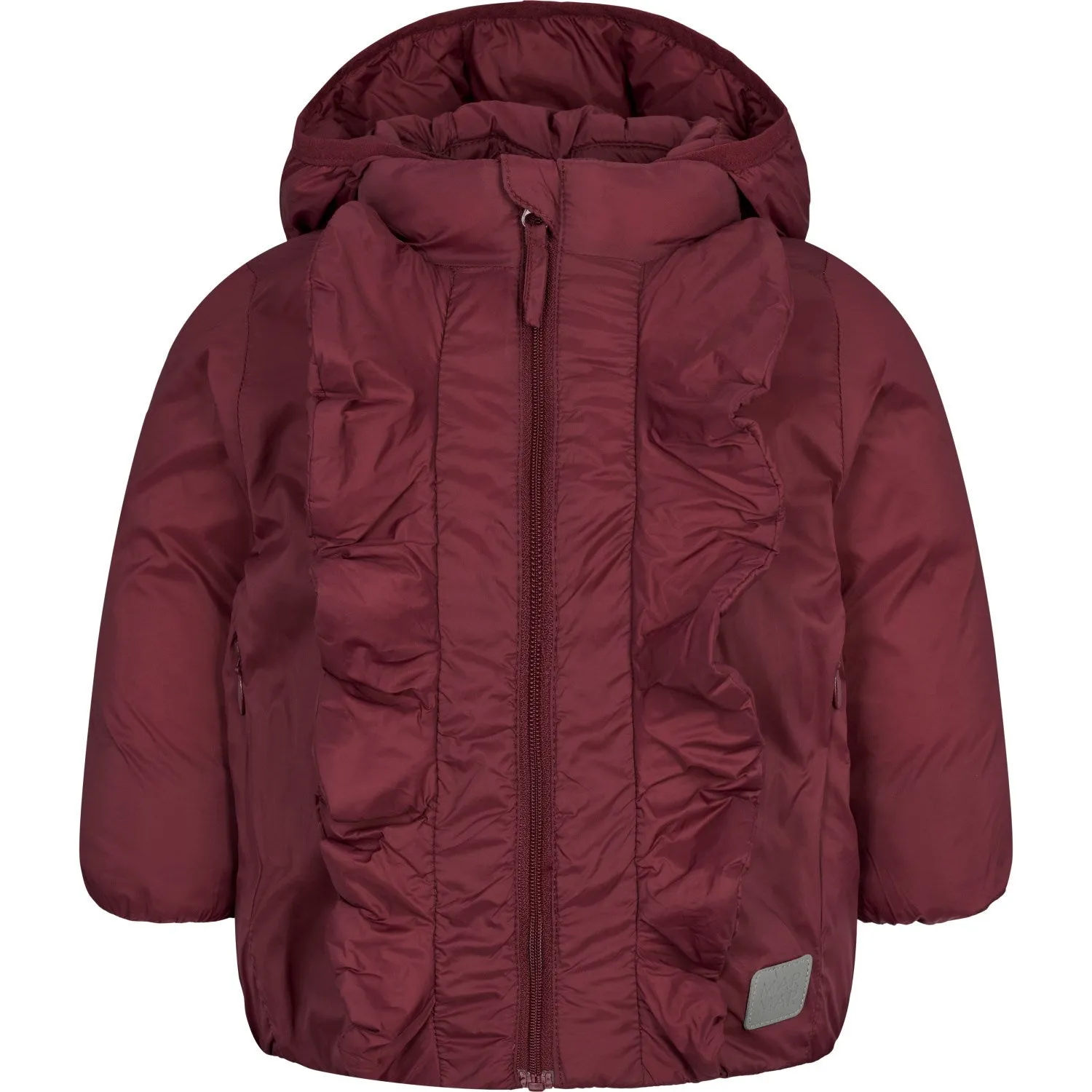 Casual outdoor shirt Oversized-Fit MarMar Light Puffer Deep Ruby Ordelina Jacket