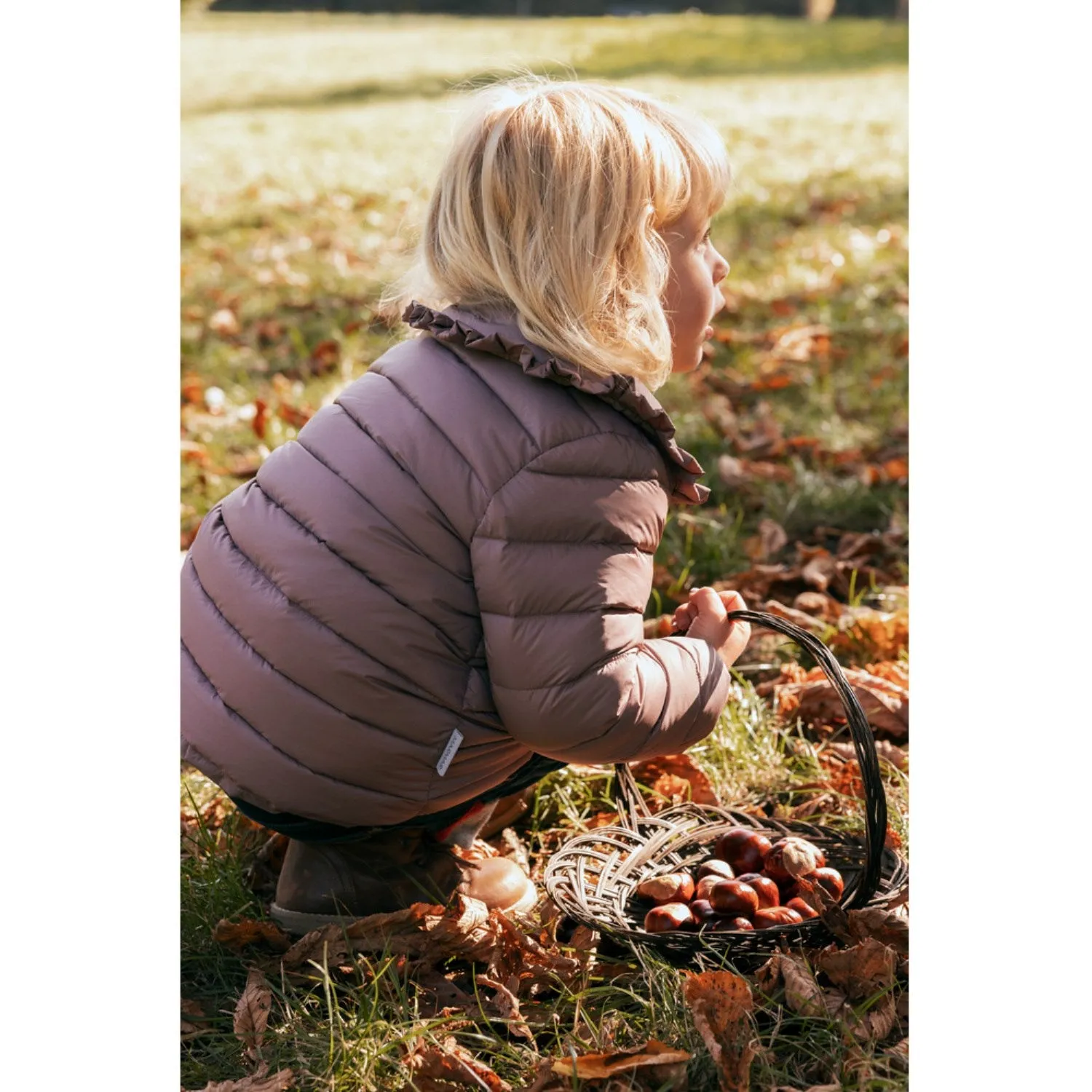 foldable Cap-Sleeve MarMar Light Puffer Mauve Octavia Jacket