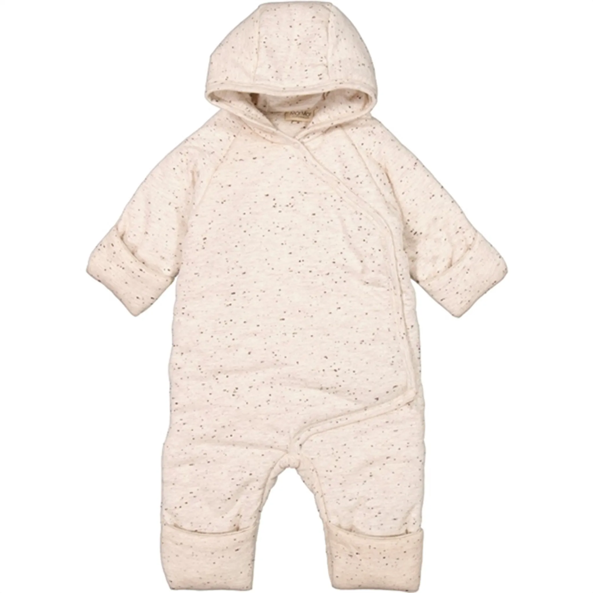 MarMar New Born Beige Melange Nebs Suit Bohemian-Style Layering shirt for cooler days