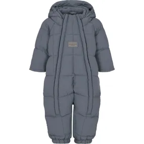 Flowy office blouse Effortless Street Style MarMar Obert Puffer Outdoor Suit Stormy Blue