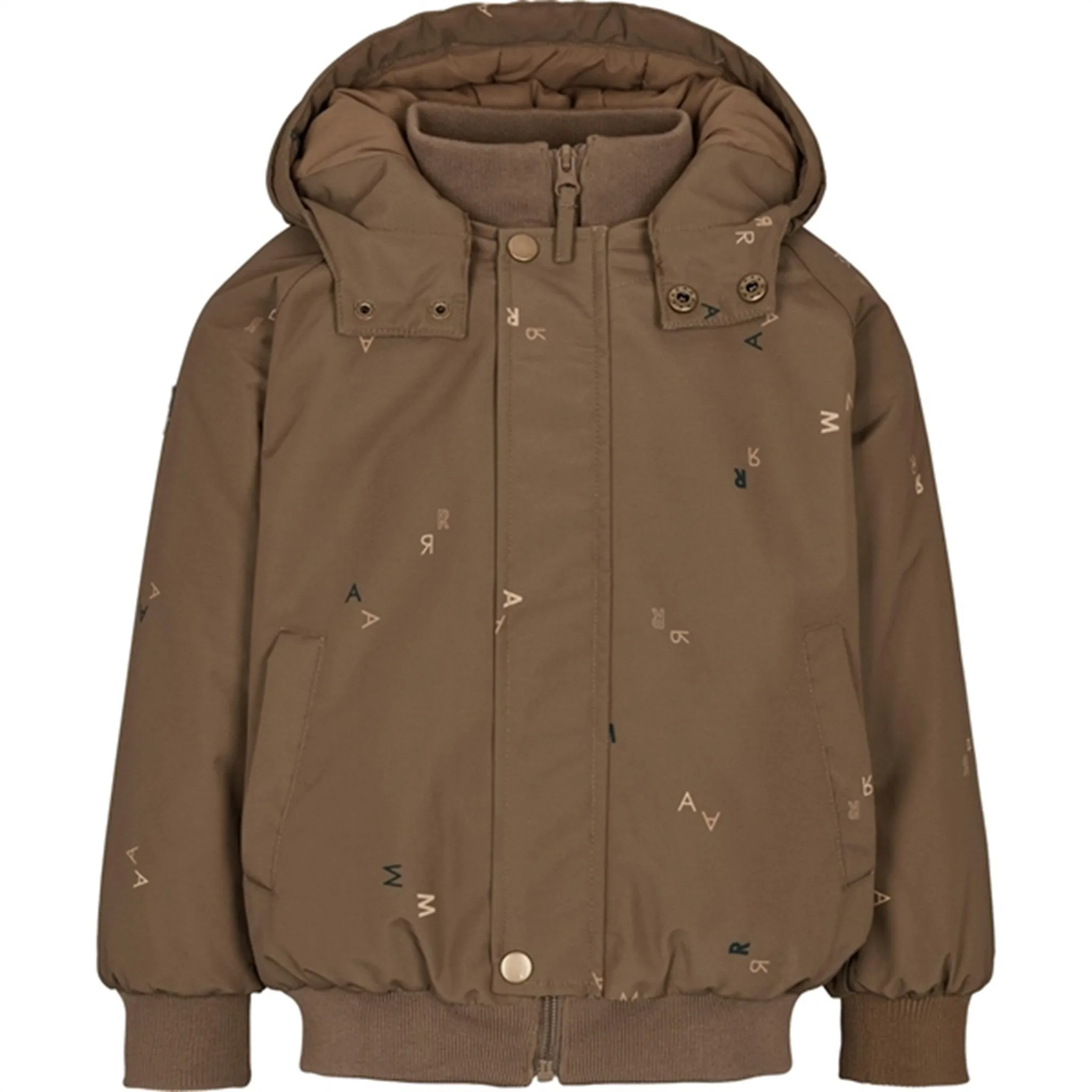 MarMar Olan Winter Jacket Heavy Letters Technical Outerwear festival - goers