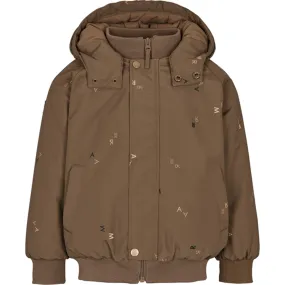 MarMar Olan Winter Jacket Heavy Letters Technical Outerwear festival - goers