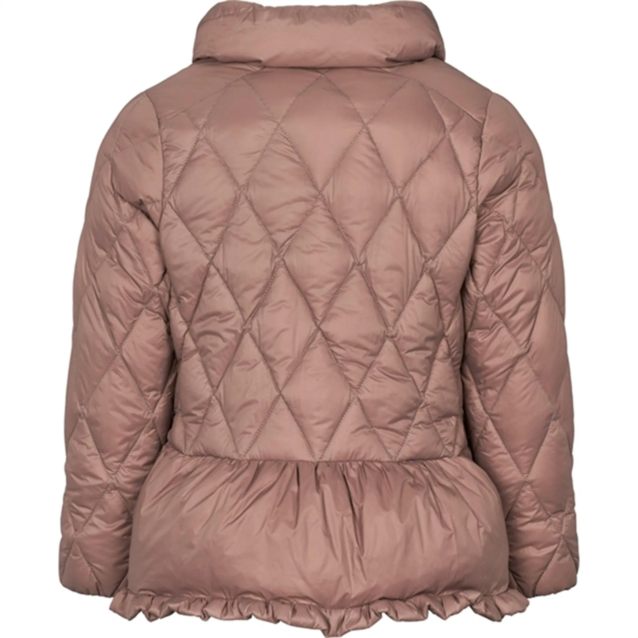 Bell-Sleeve MarMar Olia Light Puffer Down Jacket Tawny Rose