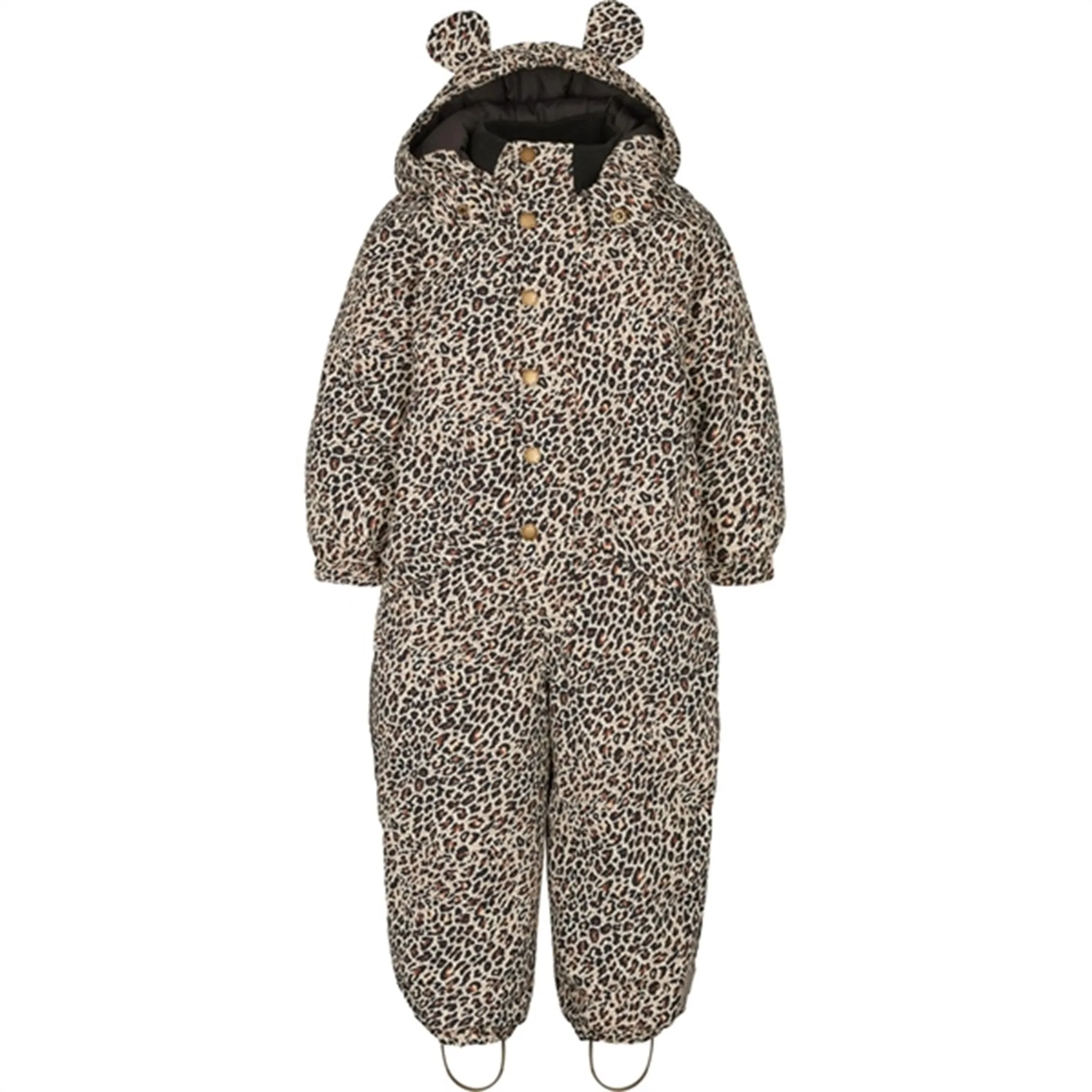 MarMar Oll Snowsuit Leopard Technical Outerwear Casual outing blouse Straight-Hem