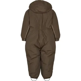MarMar Oll Snowsuit Nori Green Technical Outerwear Ribbed-Texture