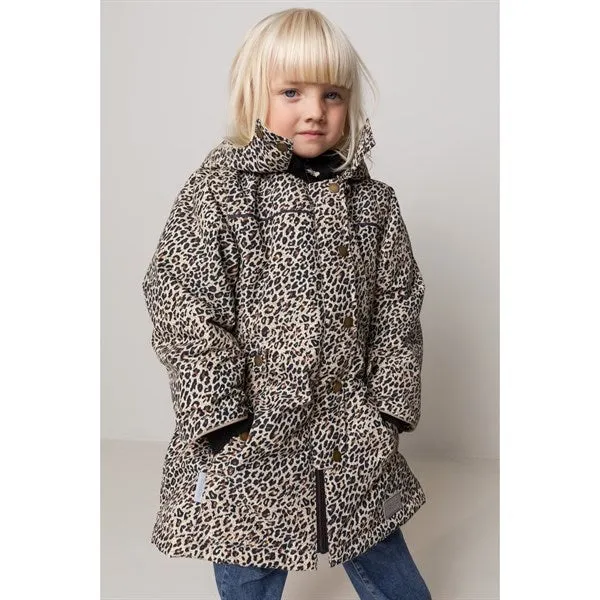 Suede MarMar Omanda Winter Jacket Leopard Technical Outerwear
