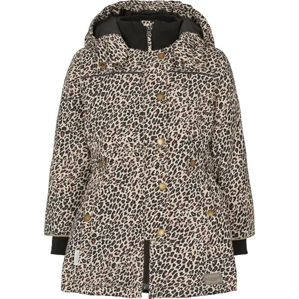 Era MarMar Omanda Winter Jacket Leopard Technical Outerwear