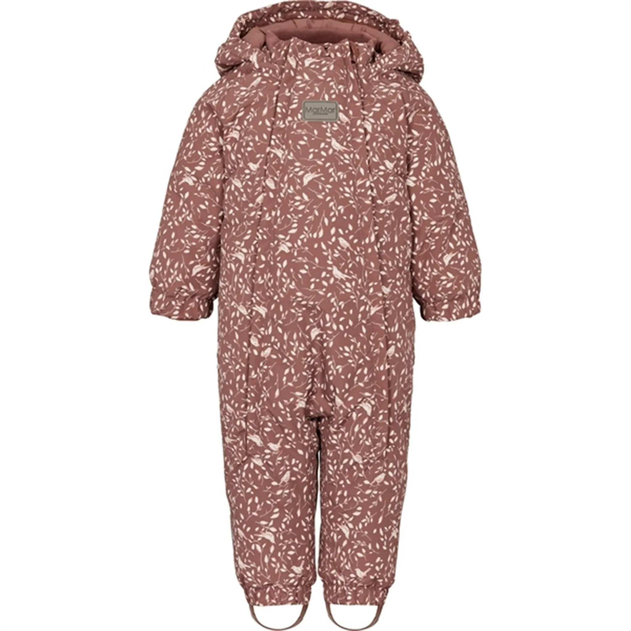 Beaded-Sleeve Gift-Worthy MarMar Oriel Snowsuit Birds Technical Outerwear