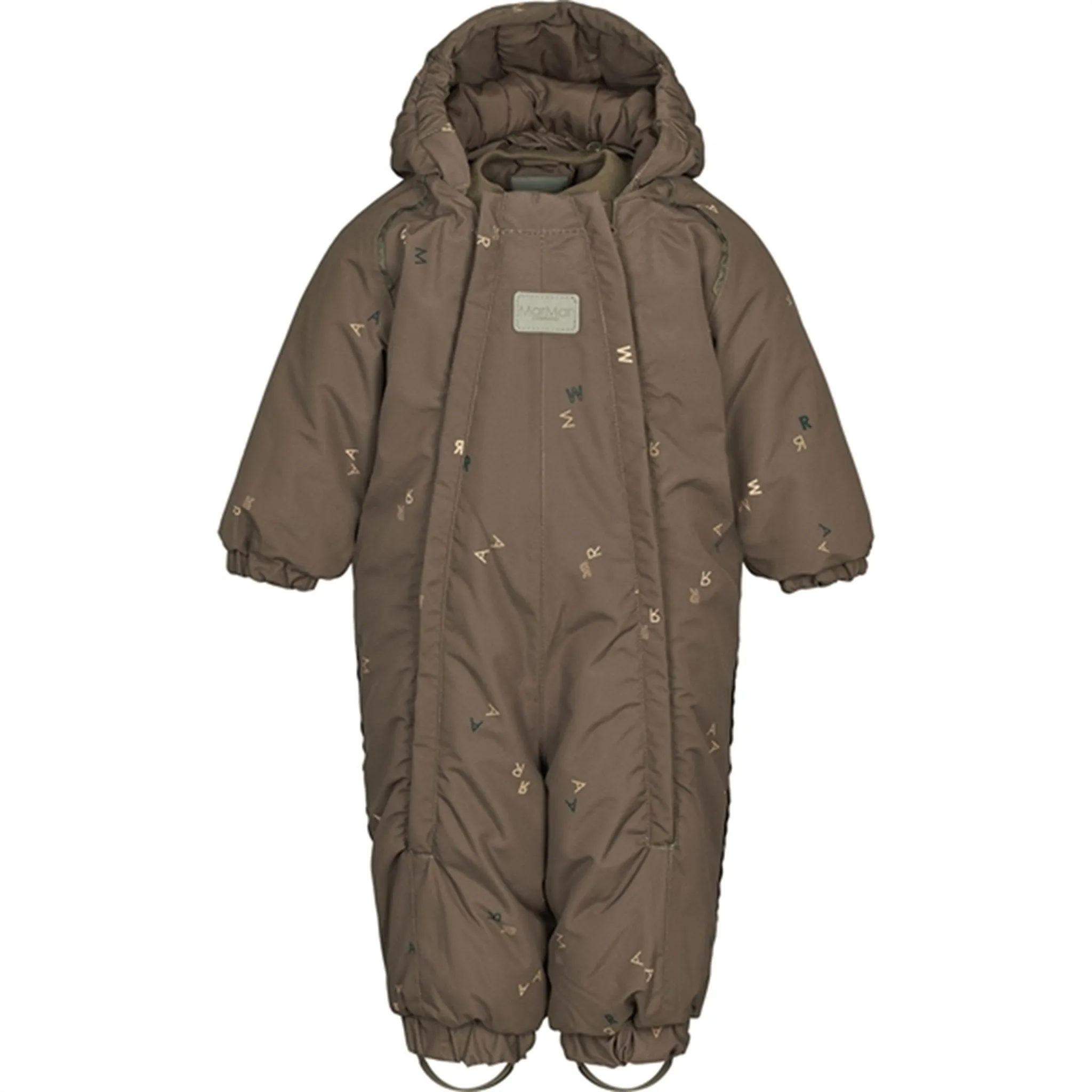 MarMar Oriel Snowsuit Heavy Letters Technical Outerwear Sheer-Overlay Effortless Street Style