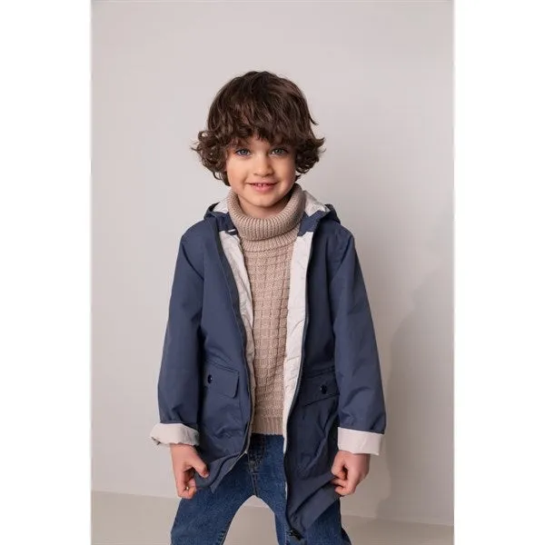 MarMar Osman Jacket Blue Tech Parka Collar Options Lose