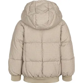 Multipurpose Relaxed-fit button-up MarMar Otis Puffer Down Jacket Wood Check