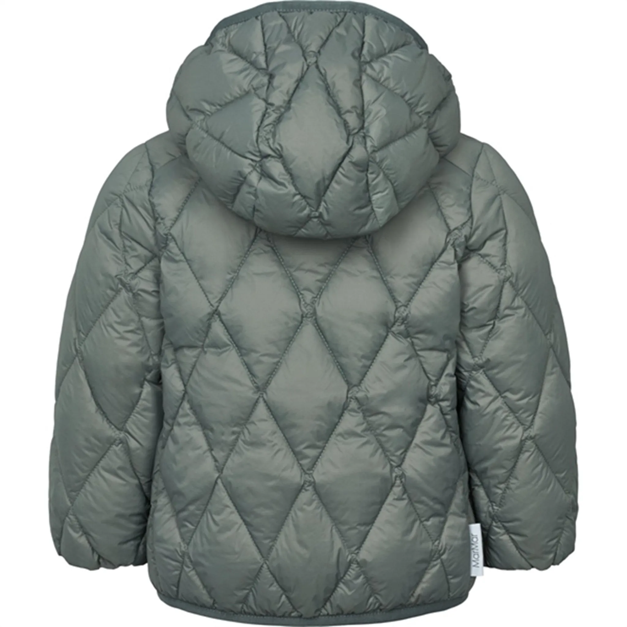 MarMar Owen Light Puffer Down Jacket Greyish Green Satin-Edge