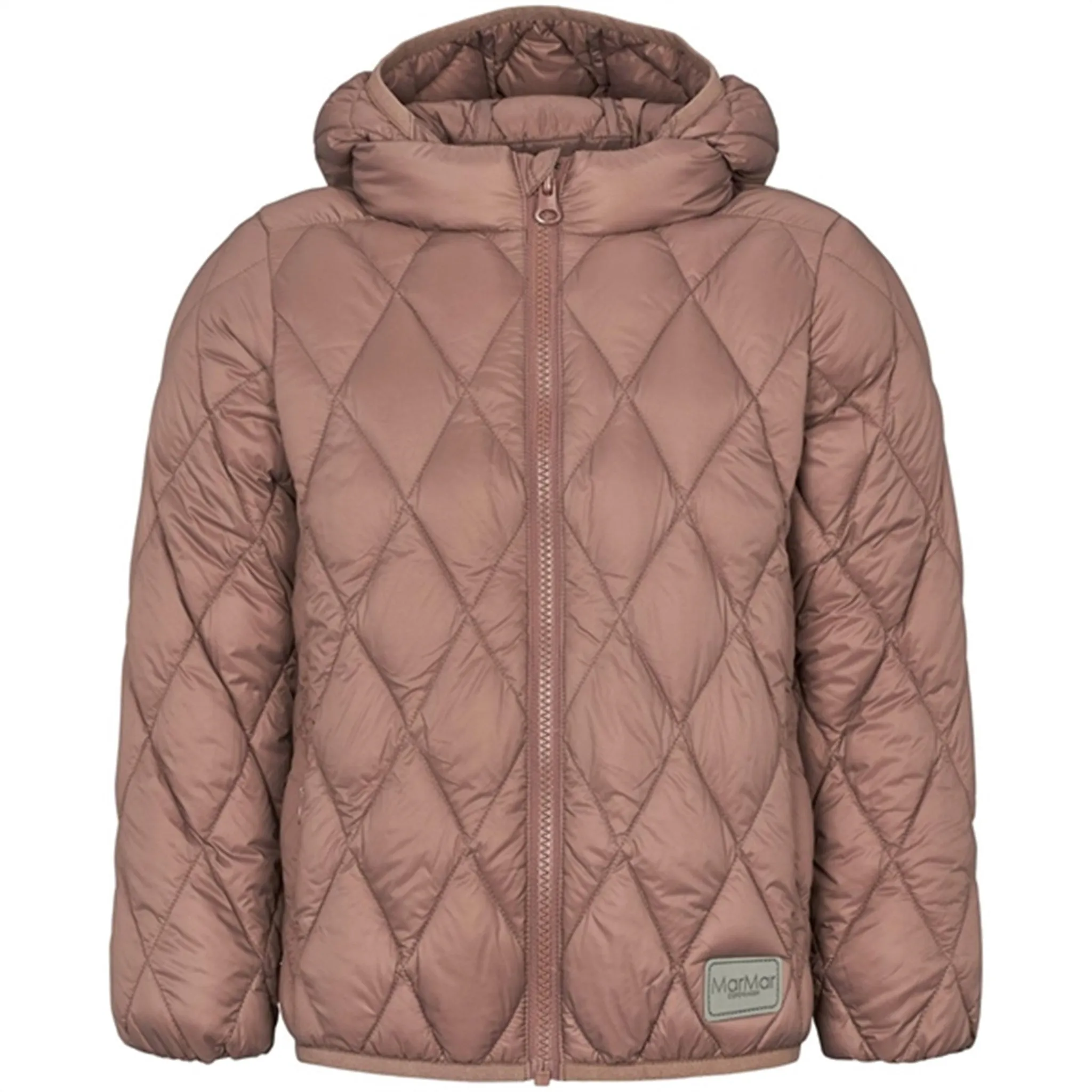 MarMar Owen Light Puffer Down Jacket Tawny Rose Autumn-Season Tonal-Stitching
