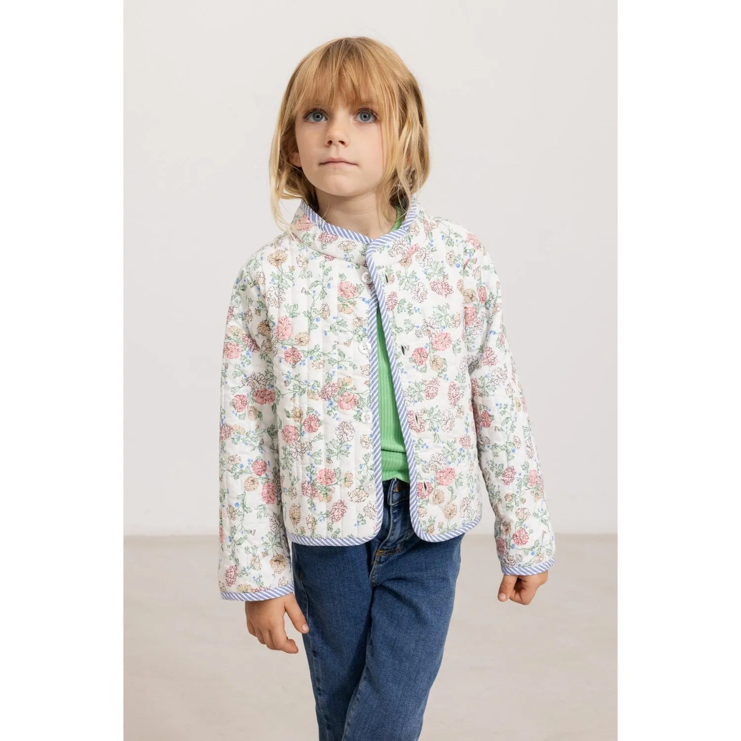 beach bonfire MarMar Poplin Summer Bloom Jolene Jacket