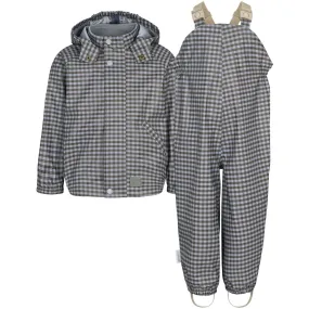 Trail Approved MarMar Rainwear Espresso Check Oddy Set