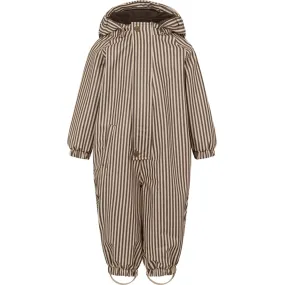 MarMar Rainwear Fleece Brown Stripe Orion Suit All Day Wear
