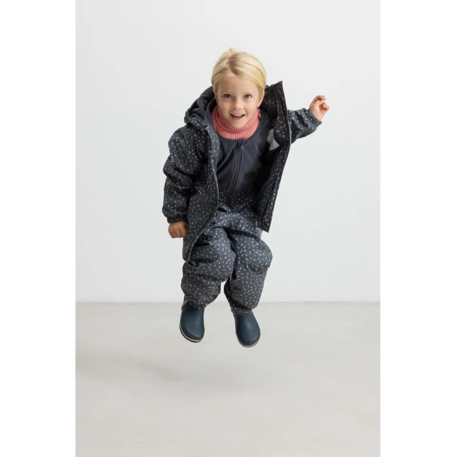 Easy Fold Jacket Functional Shell MarMar Rainwear Fleece Dried Petals Obo Set