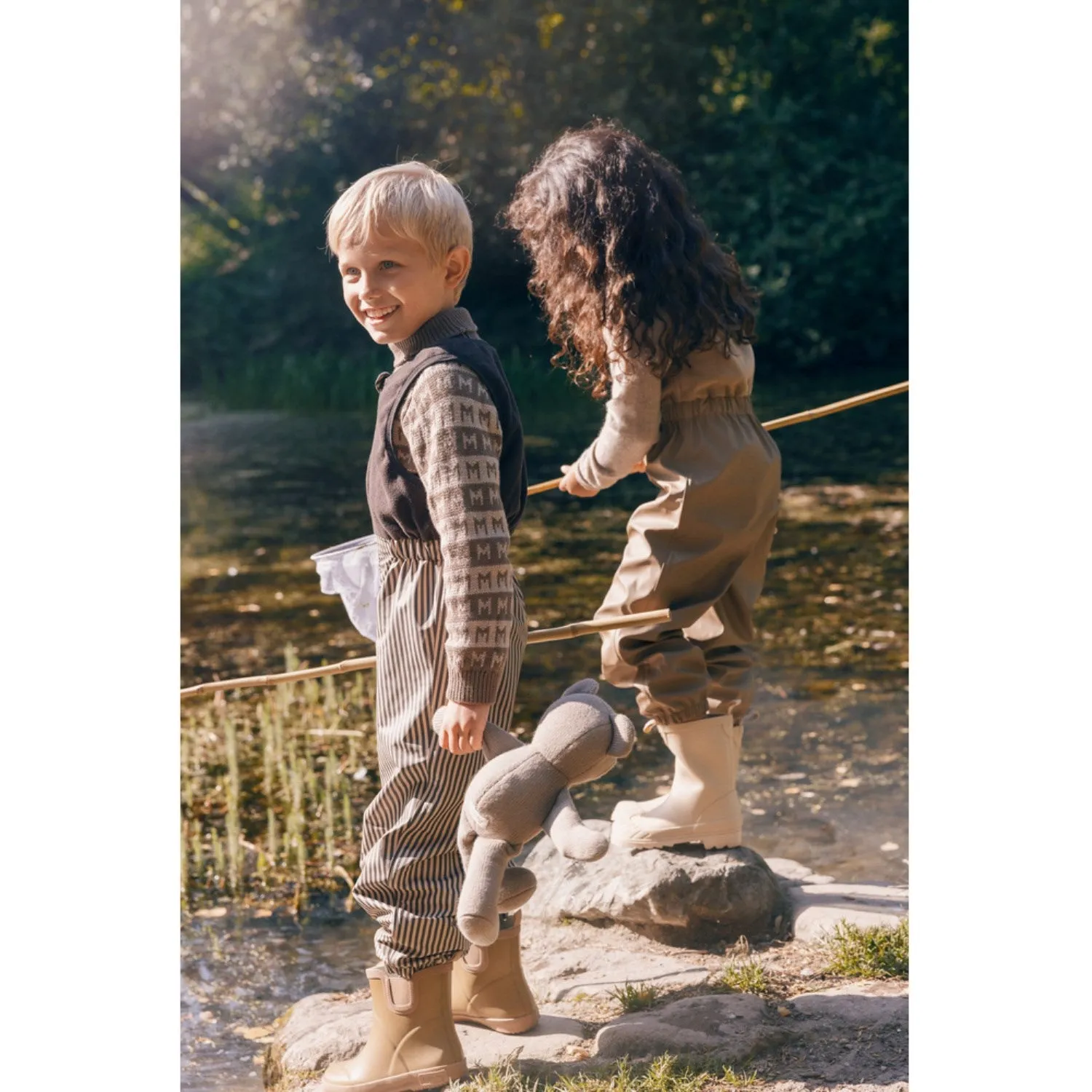 MarMar Rainwear Fleece Sepia Brown Obo Set Slim Profile