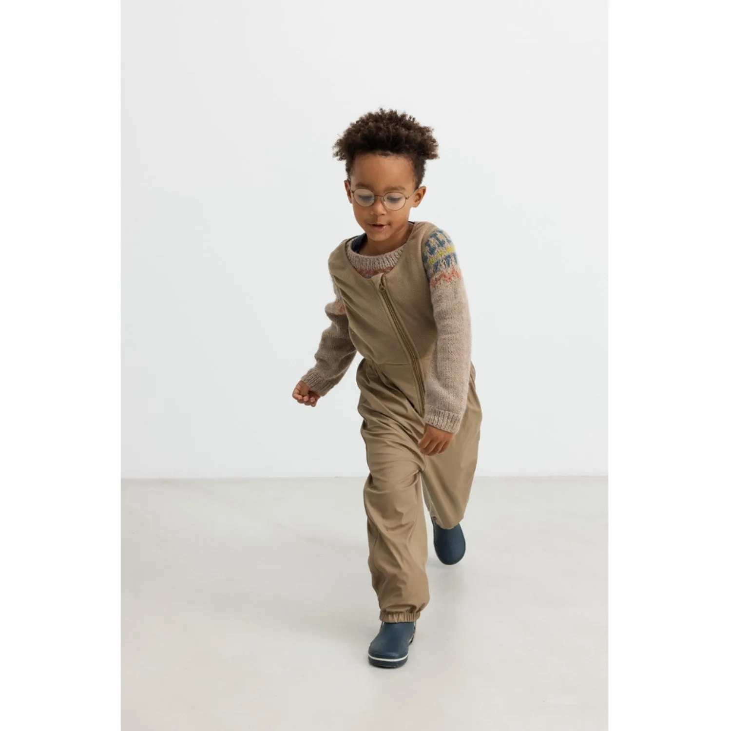 Storm Shield Rain Zone MarMar Rainwear Fleece Sepia Brown Obo Set