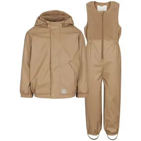 Street Layer MarMar Rainwear Fleece Sepia Brown Obo Set