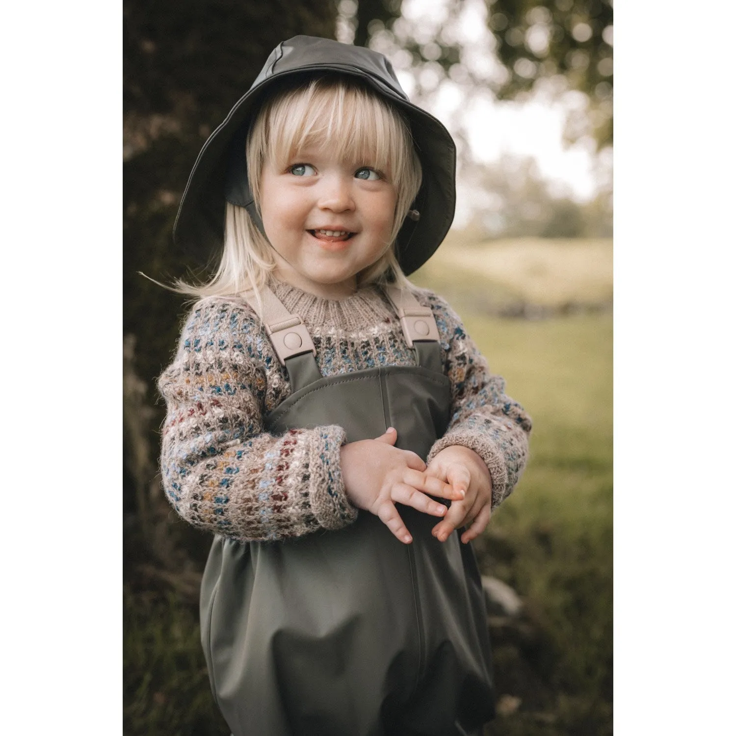 MarMar Rainwear Olive Leaf Oddy Set Adjustable Fit