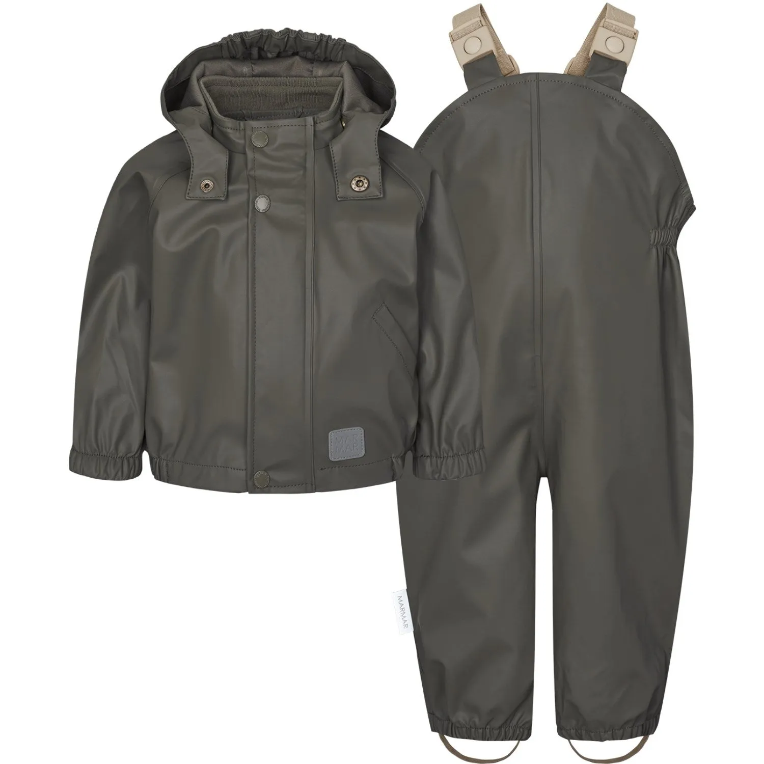MarMar Rainwear Olive Leaf Oddy Set Trail Ready Mud Friendly