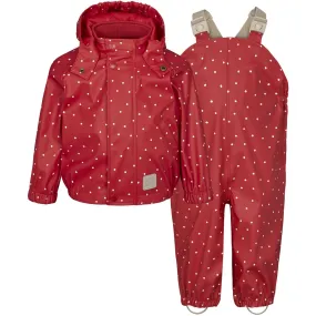 Wind Guard Windproof Jacket MarMar Rainwear Red Dew Dot Oddy Set Outerwear