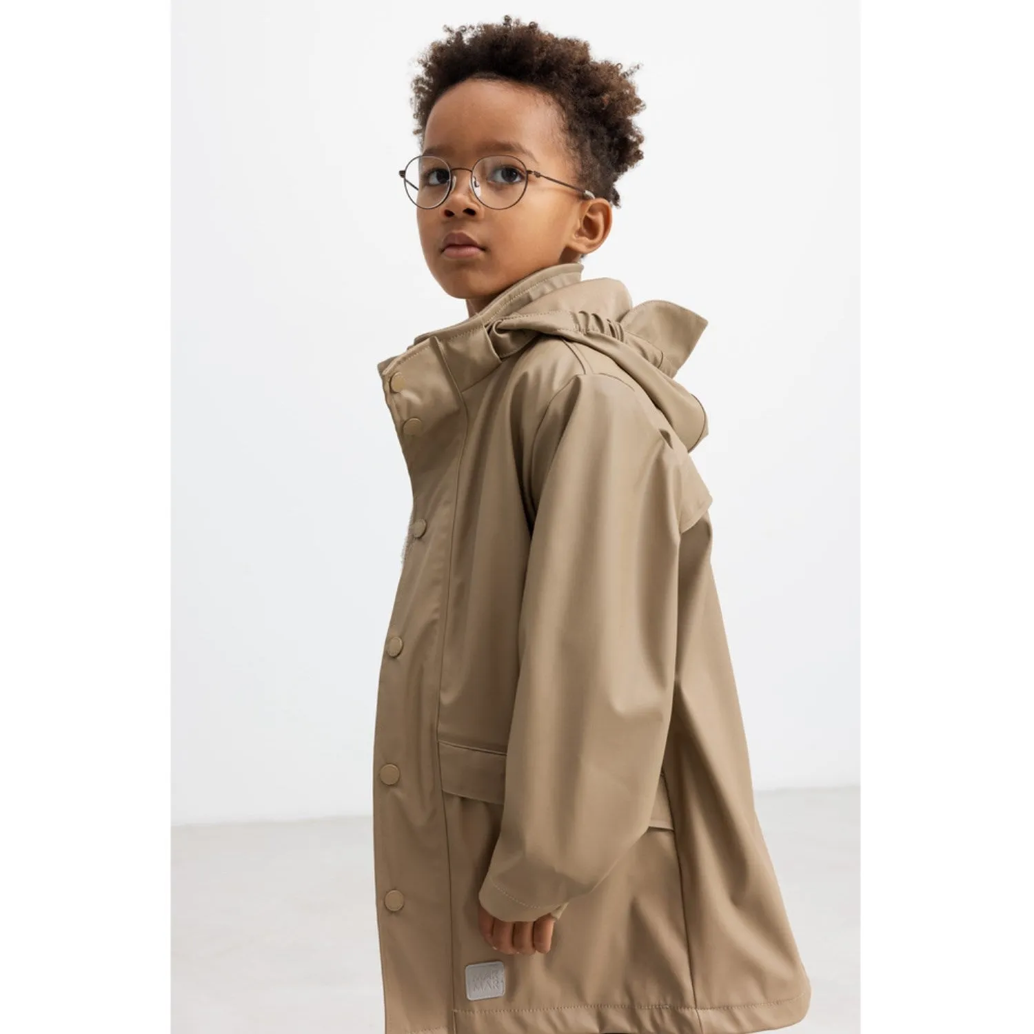 MarMar Rainwear Sepia Brown October Jacket Adventure Fashion Fold Pack