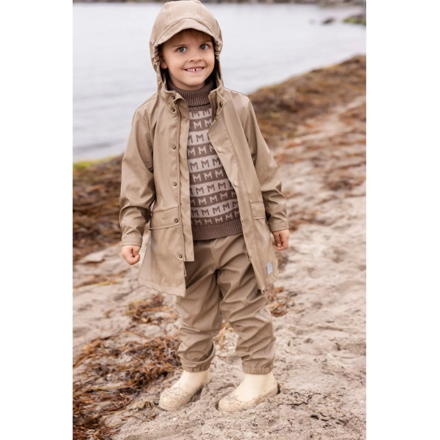 All Purpose Jacket MarMar Rainwear Sepia Brown Olaf Pants