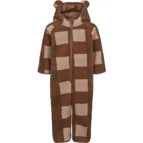 Casual Essential Winter Commute MarMar Robert Teddybear Fleece Suit Chunky Hazel Check