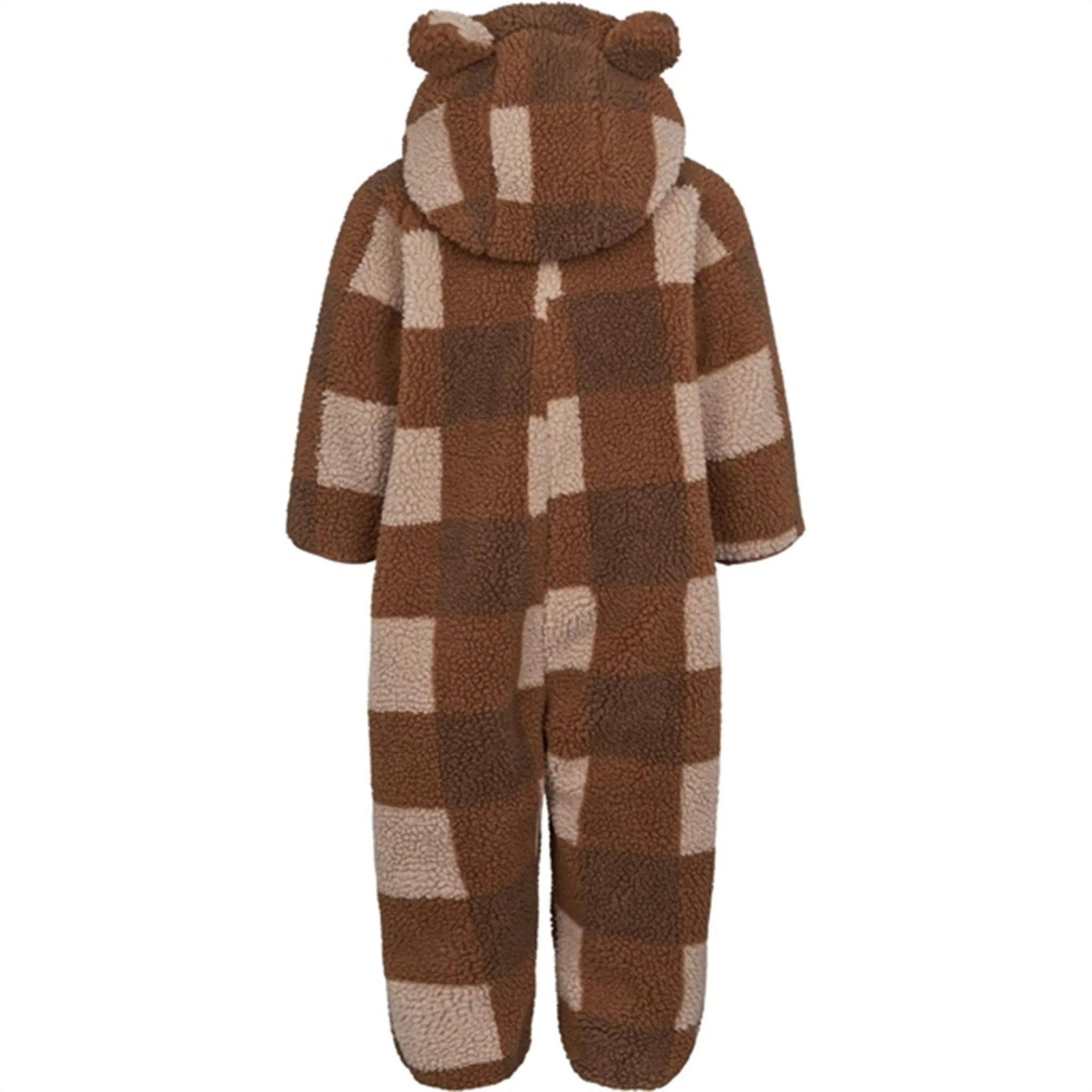 MarMar Robert Teddybear Fleece Suit Chunky Hazel Check Moisture Wicking Inner