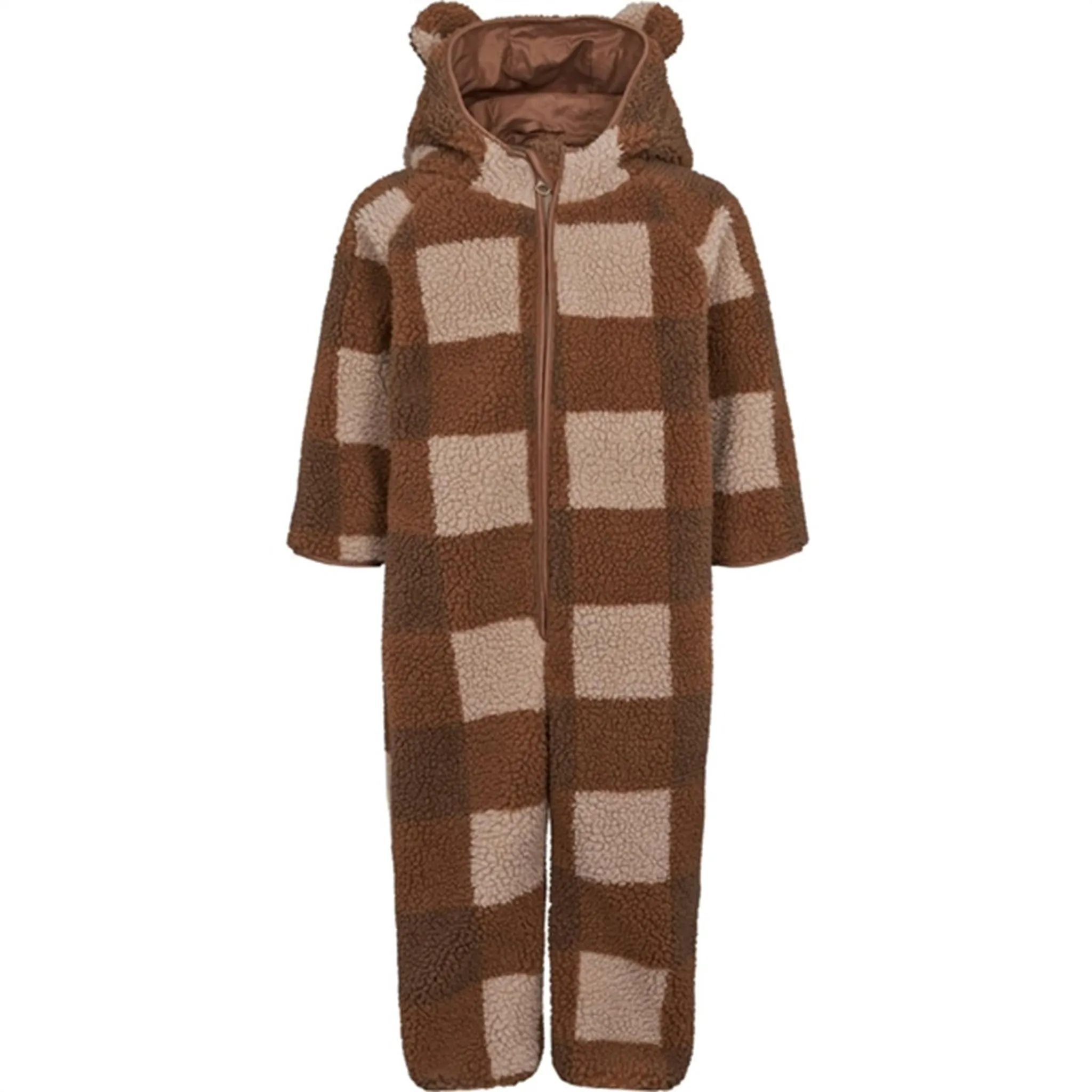 Casual Essential Winter Commute MarMar Robert Teddybear Fleece Suit Chunky Hazel Check